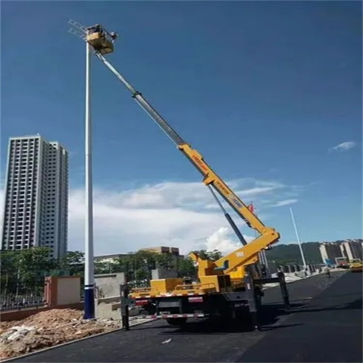 桐柏维修路灯的曲臂升降车出租